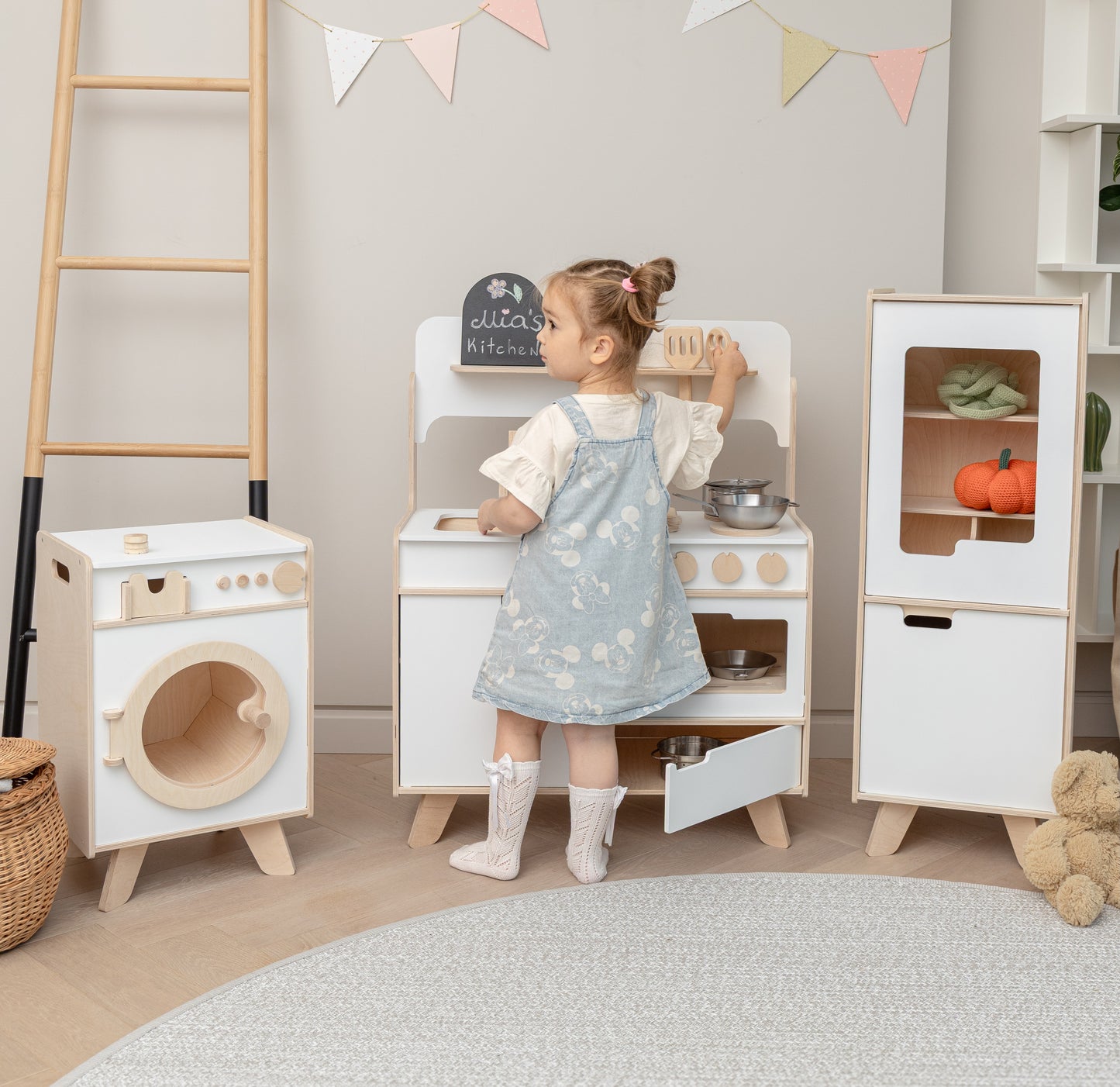 Kids Play Kitchen Set