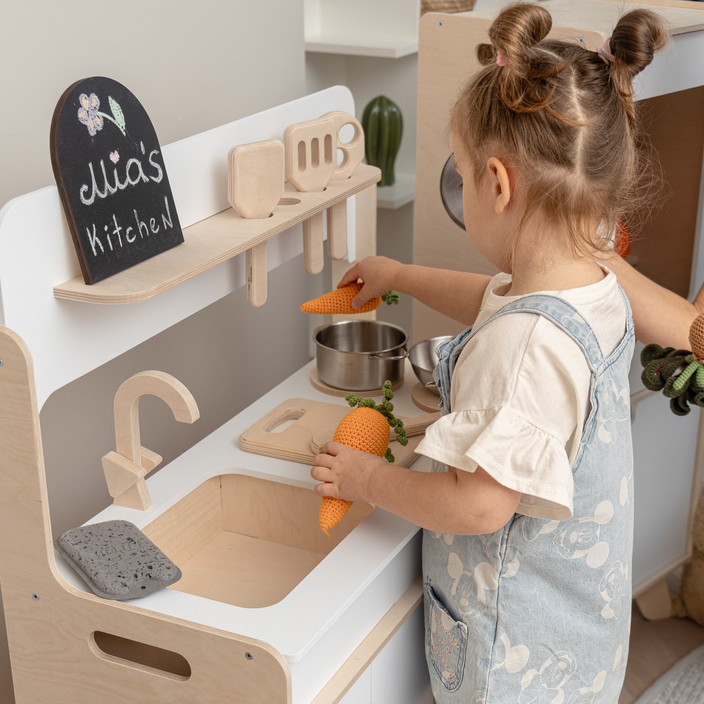 Kids Play Kitchen Set