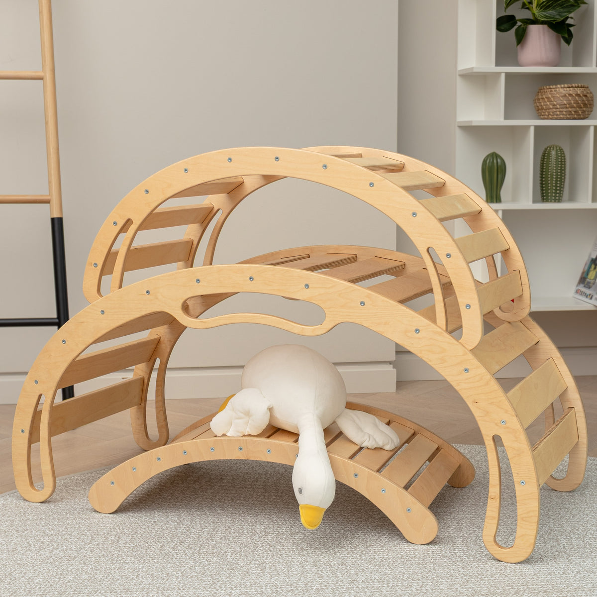 Wooden Climbing Arch