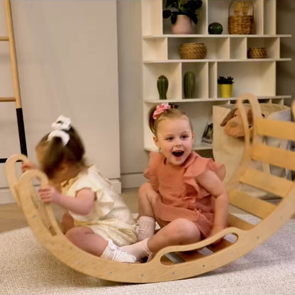 Wooden Climbing Arch