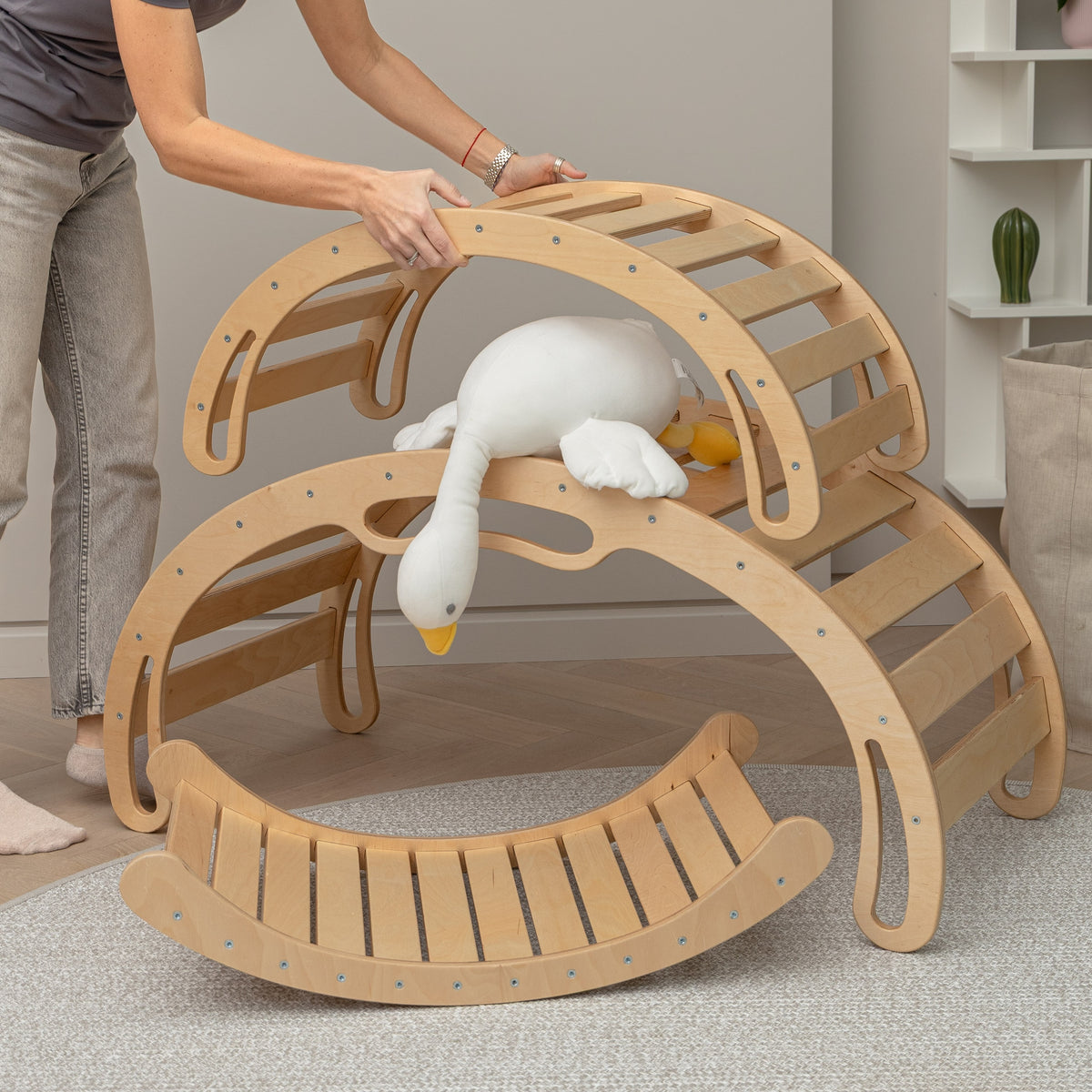 Wooden Climbing Arch