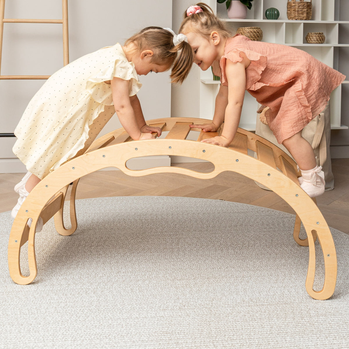 Wooden Climbing Arch